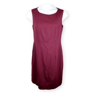 LAVIA 18 Women's Purple Sheath Dress Medium Italy Sleeveless 12